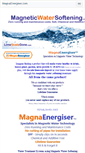 Mobile Screenshot of magneticwatersoftening.com